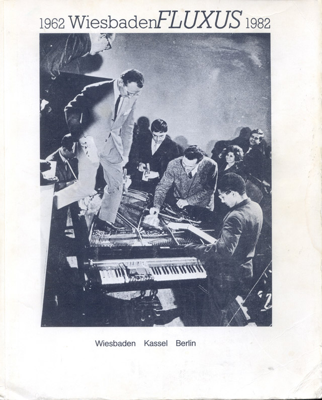 Wiesbaden Festival of New Music, Pictures of Philip Corner’s Piano Piece, September 1962 -1
