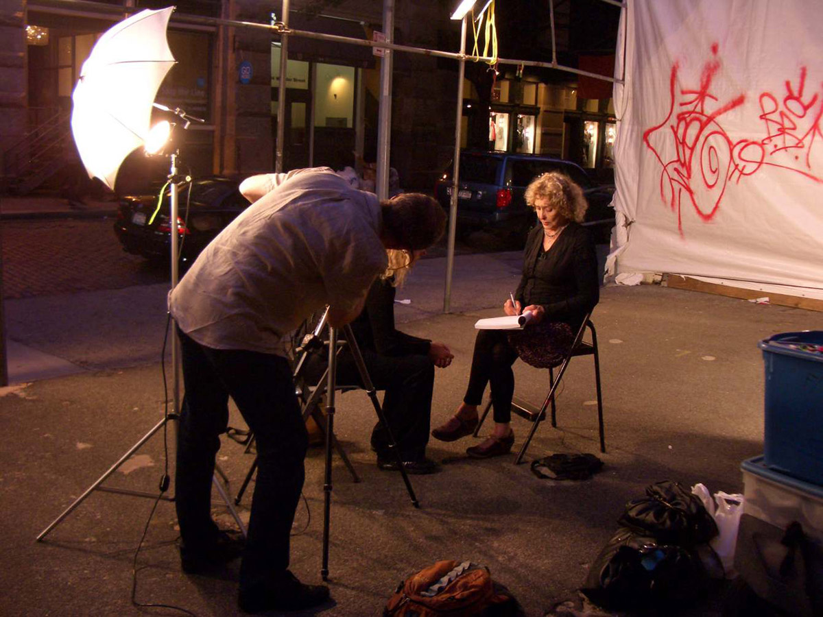 Carolee Schneemann. New York, 2009. Photo by Christoph Schreiber.
