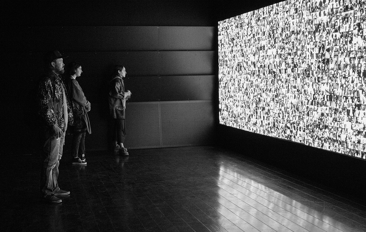 Unveil (2017) at the Gwangju Biennale 2024. Image courtesy of the artist. © Wendimagegn Belete.