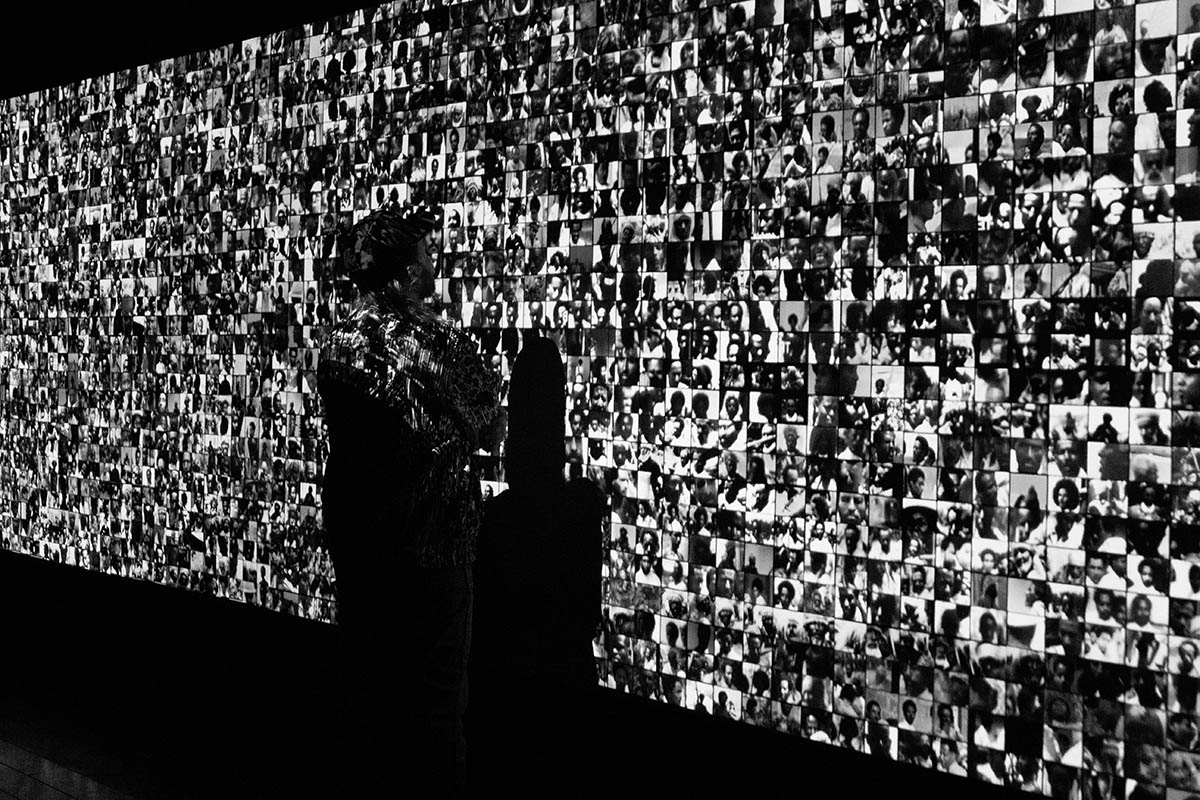 Wendimagegn Belete, Unveil (2017) at the Gwangju Biennale 2024. Image courtesy of the artist.