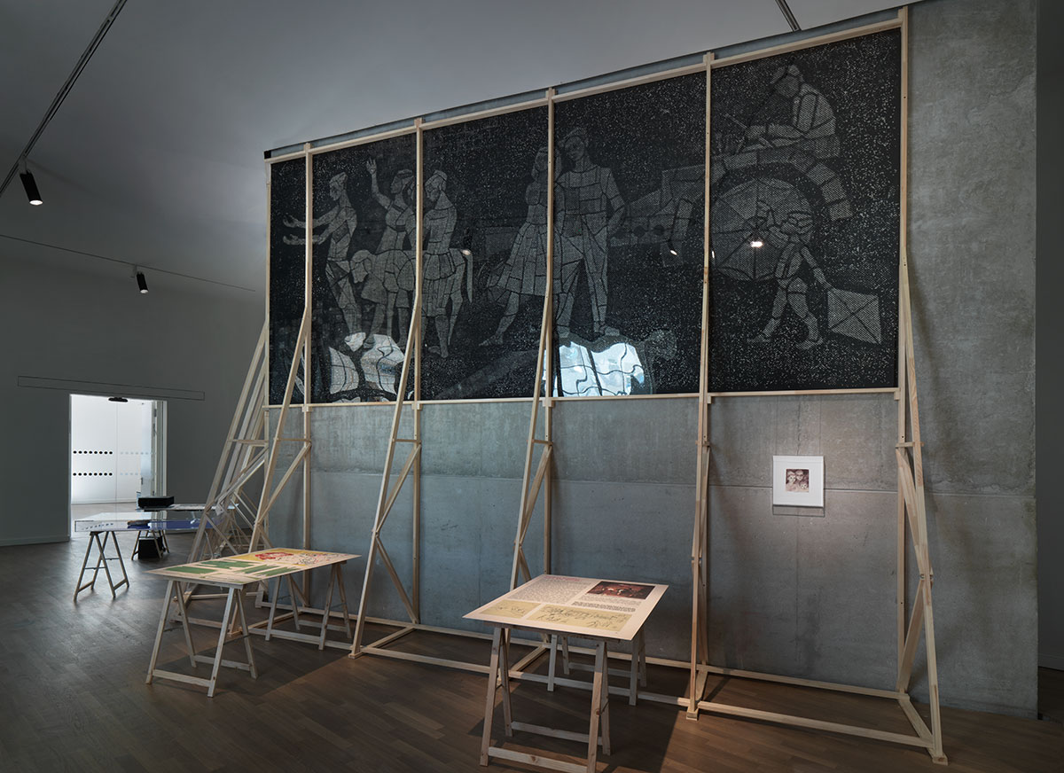 Leon Kahane, Vom Ich zum Wir, installation view,  Jüdisches Museum Berlin, 2023.