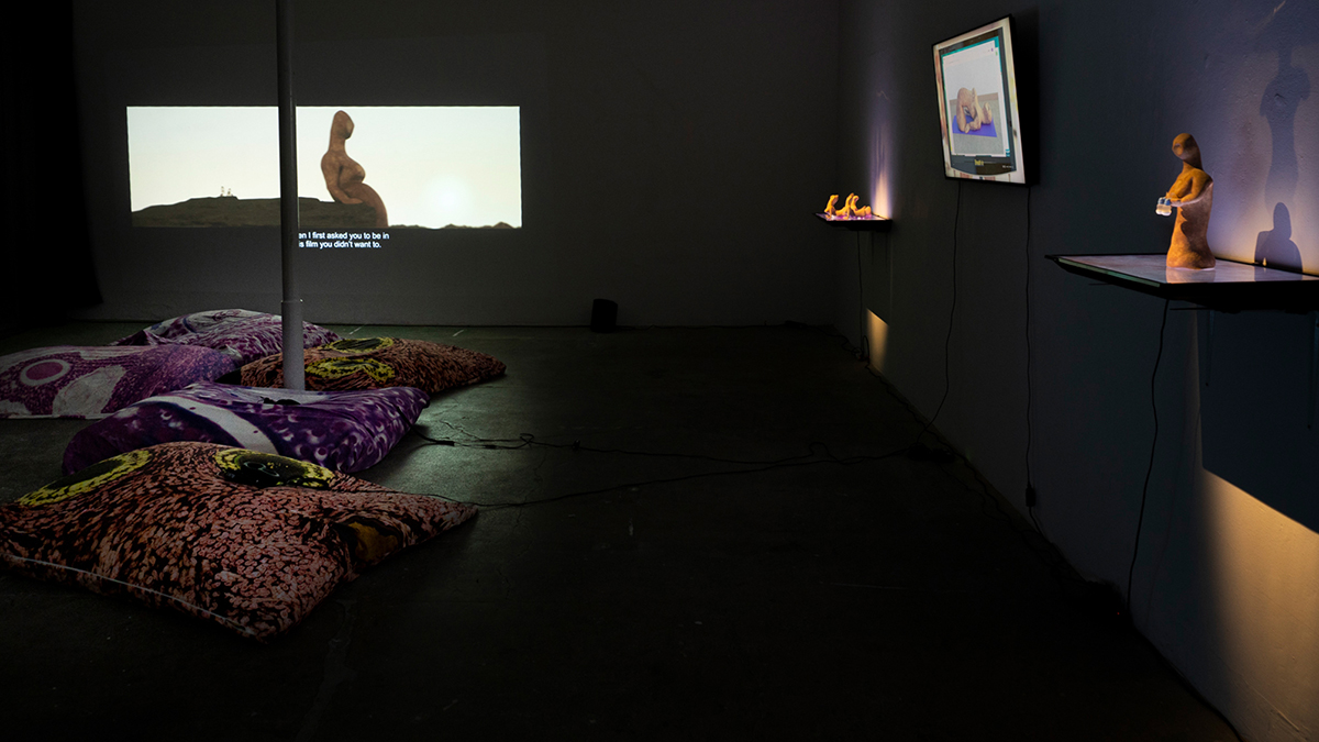 (M)otherland, Exhibition View, OnCurating Project Space, Zurich, 2021.