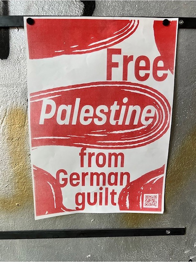 Poster at documenta fifteen