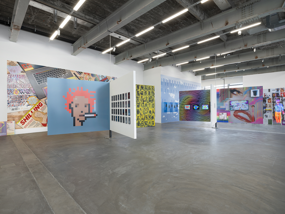 Installation view of DYOR—24 SEEDERS at Kunsthalle Zürich. Photograph by Julien Gremaud © Kunsthalle Zürich