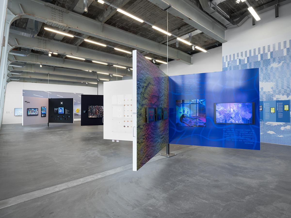 Installation view of DYOR—24 SEEDERS at Kunsthalle Zürich. Photograph by Julien Gremaud © Kunsthalle Zürich