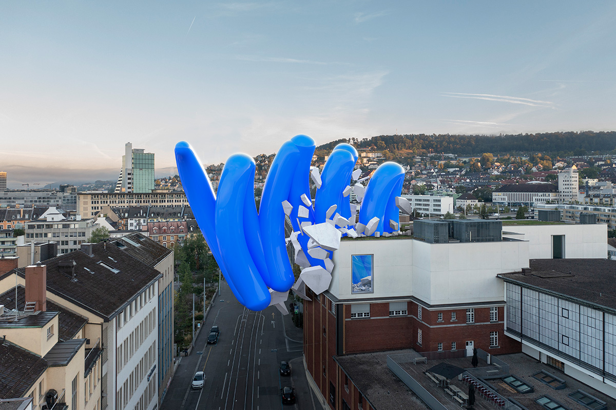 DYOR—Digital Space at Kunsthalle Zürich. Photograph by Julien Gremaud © Kunsthalle Zürich