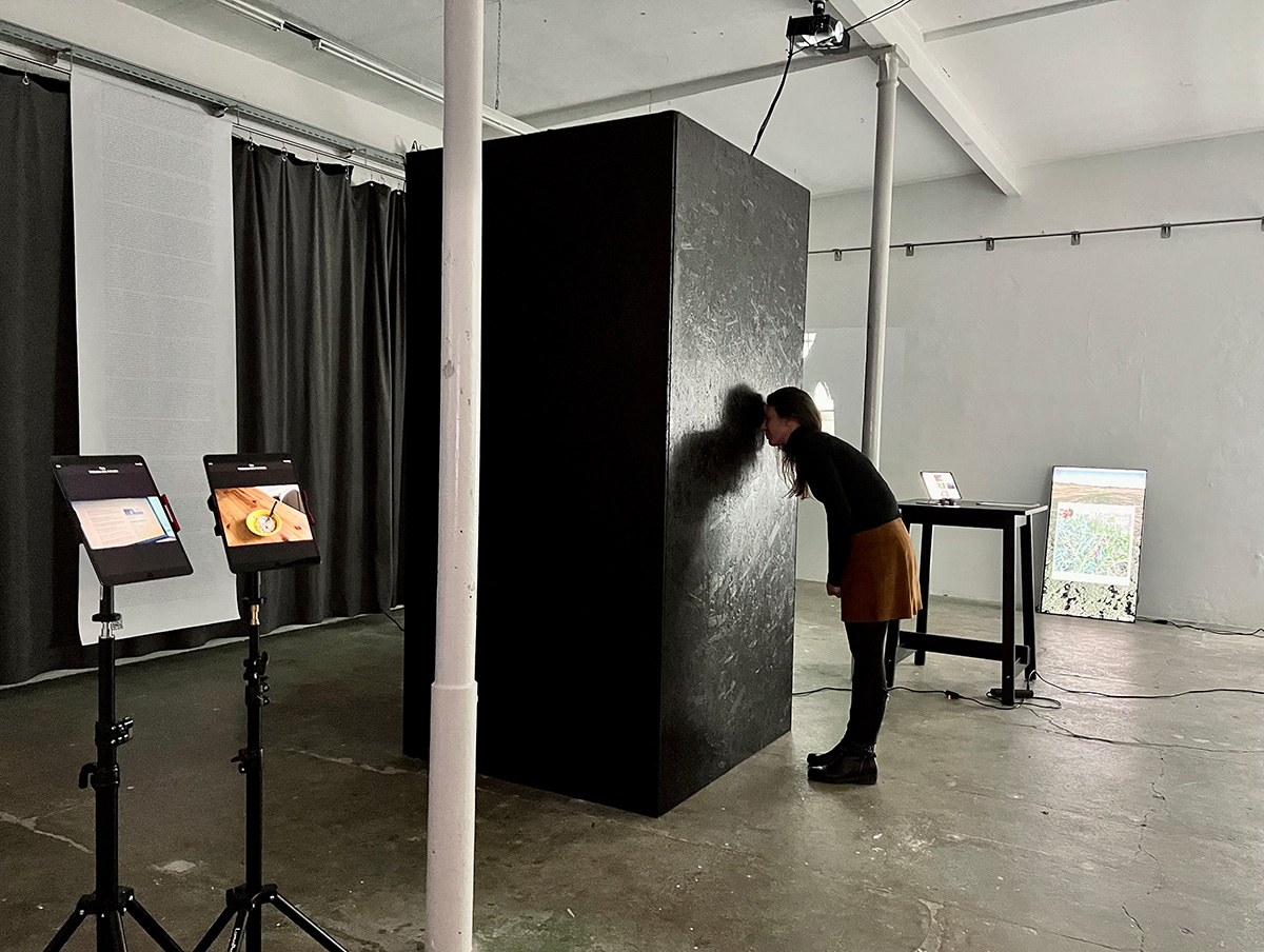 Exhibition view, Are We All Here?, OnCurating Project Space,  Zurich, 2021