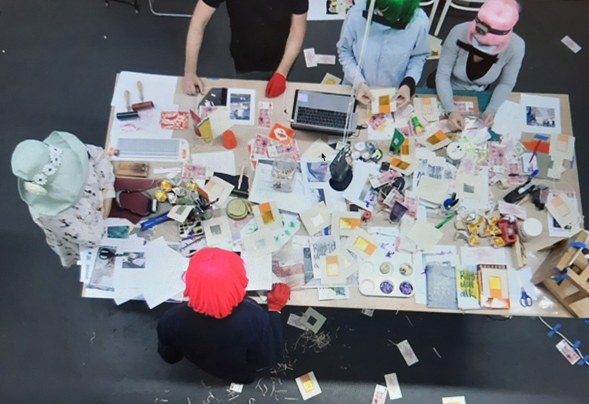 Small Projects for Coming Communities, here: online, collaboration with  Martin Guinard and the 12th Taipei Biennial Rethinks Globalisation, 2021