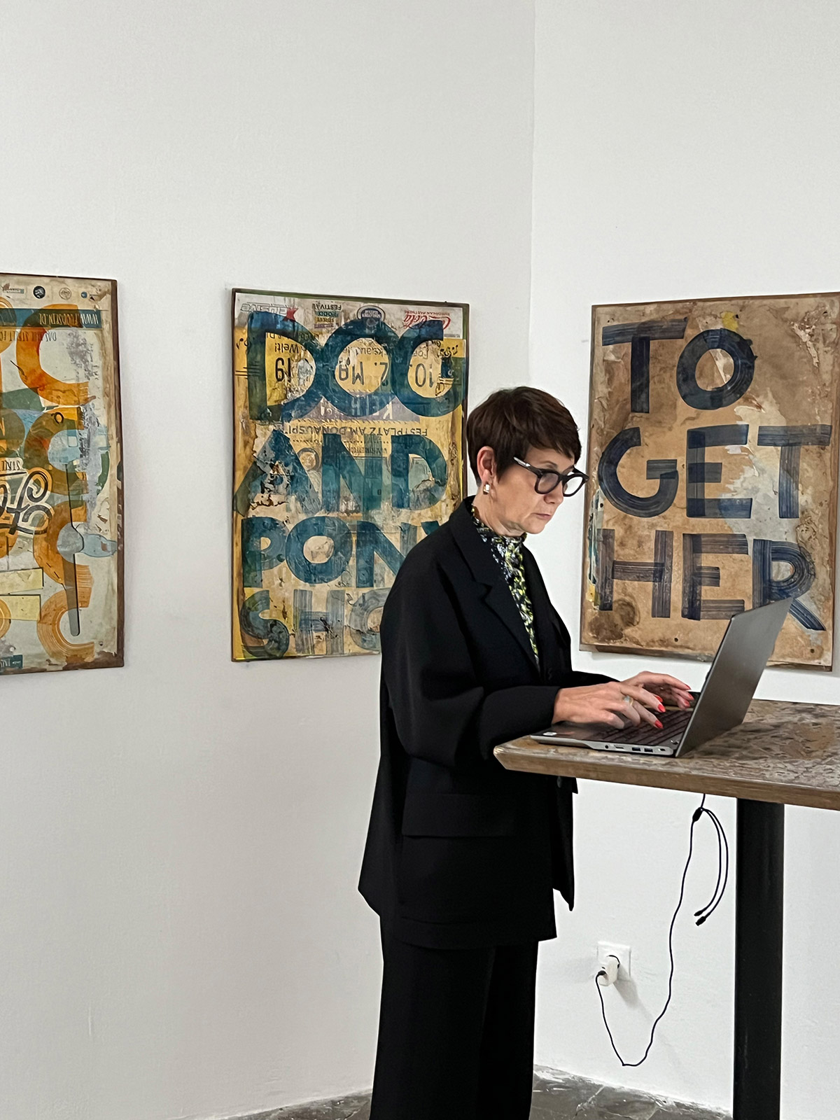 Simone Voigt, Goethe Institut Sarajevo. Photo © Archiv Mischa Kuball, Düsseldorf 2026.