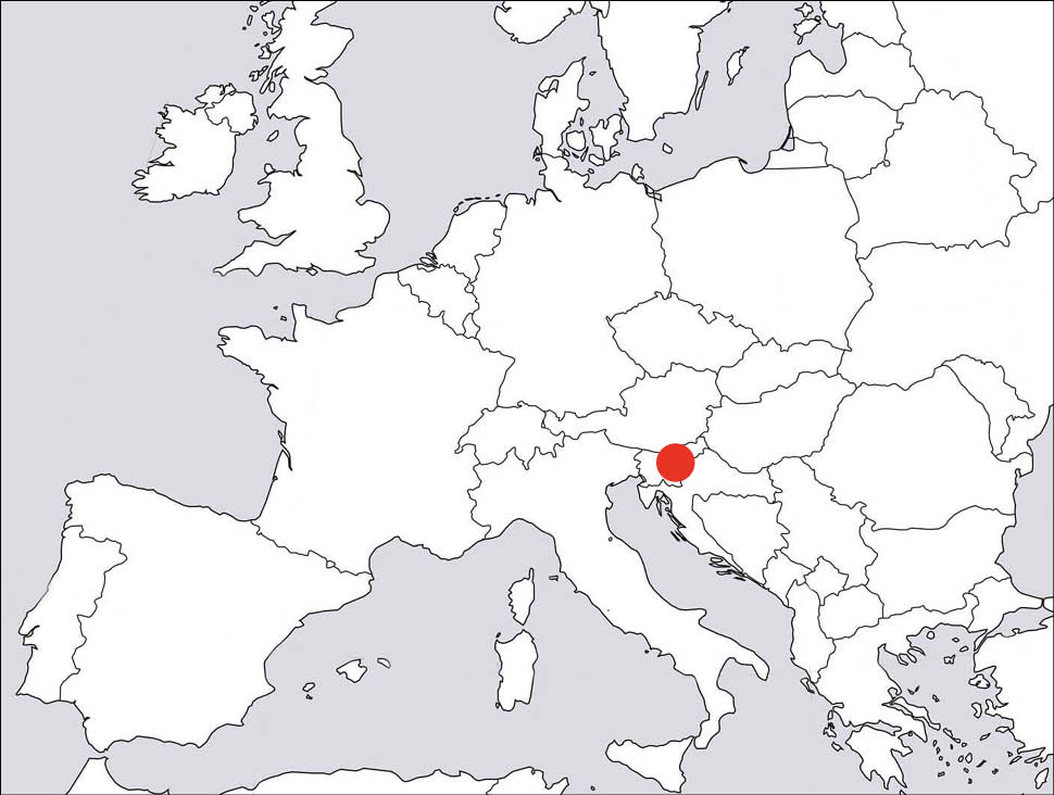 Map, Ljubljana